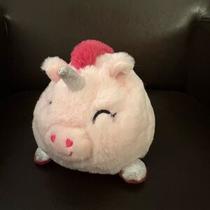 NEW Reversible Unicorn / Devil emotion mood stuffed animal